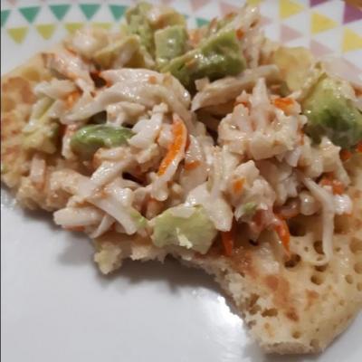 Blinis avocat surimi