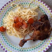 Canard confit au miel