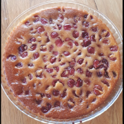 Clafoutis aux cerises noires