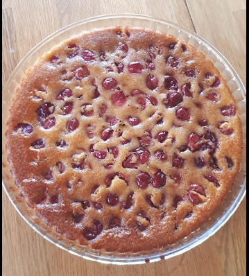 Clafoutis aux cerises noires