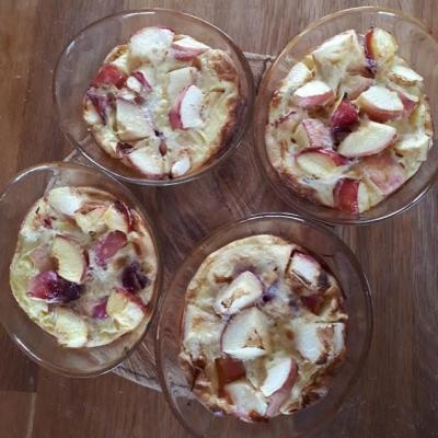 Clafoutis aux nectarines 2