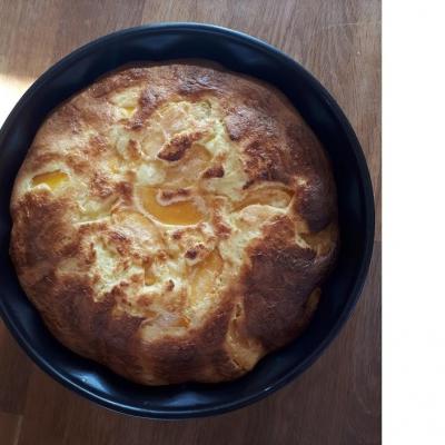 Clafoutis aux peches