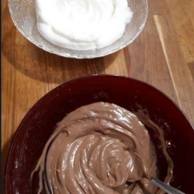 Prepa mousse nutella