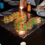 Snake cake