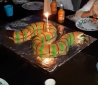 Snake cake