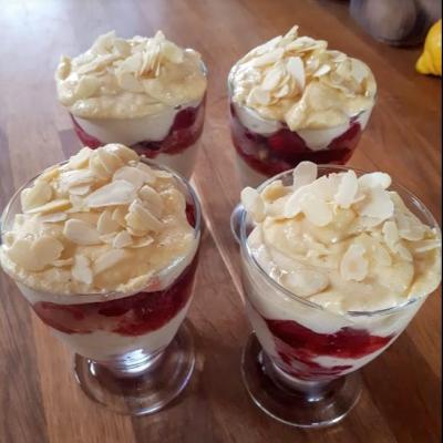 Tiramisu framboises palets bretons